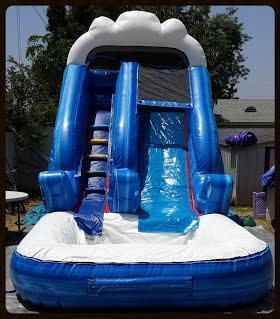 14 ft. blue marble waterslide 14 ft. blue marble waterslide