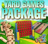 Yard games package 