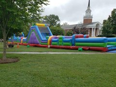 Vertical Rush 100 Foot Obstacle Course And Slides