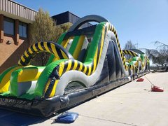 Radical Run 95 foot obstacle course and slides