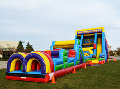 Vertical Rush Obstacle Course And Giant Slide Vertical Rush Obstacle Course And Giant Slide