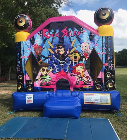 Snare Band Rock Stars Bounce House 