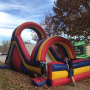 25 Foot Obstacle and Slide Combo