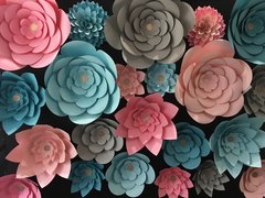 Paper Flowers and Floral Backdrops Paper Flowers and Floral Backdrops