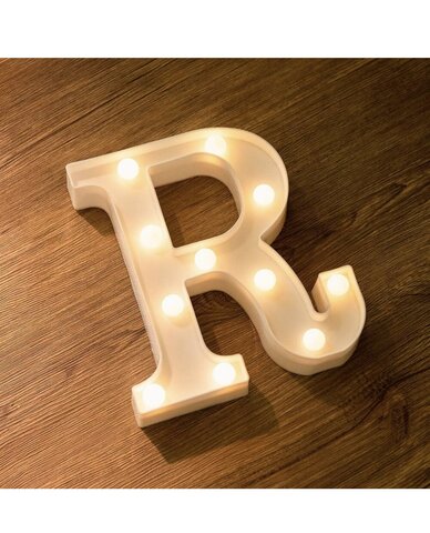 Tabletop light up letter Tabletop light up letter