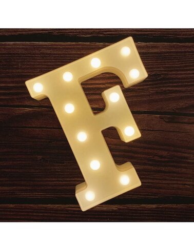 Tabletop light up letter Tabletop light up letter