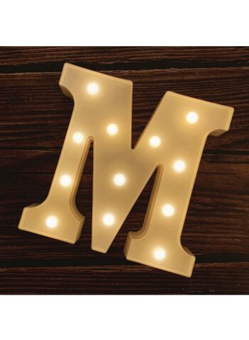 Tabletop light up letter Tabletop light up letter