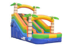 Adventure Island Dual Lane Water Slide Adventure Island Dual Lane Water Slide