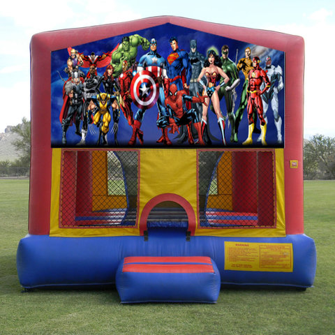 Superheros Bounce