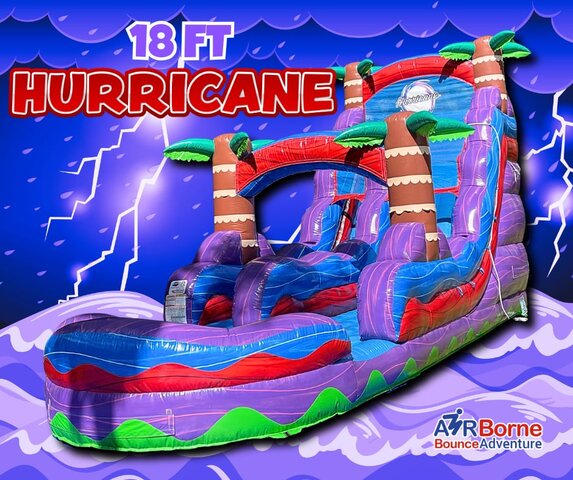 Hurricane 18 foot water slide Hurricane 18 foot water slide