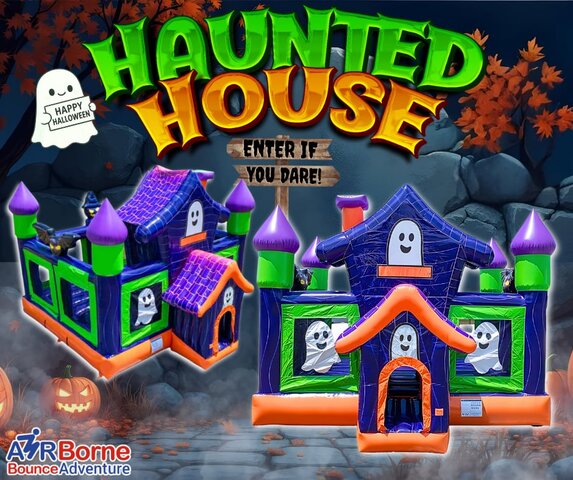 Ghostly Manor Large Bounce House Ghostly Manor Large Bounce House
