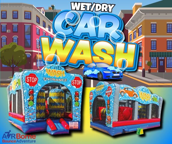 Car washer soaker bounce house Car washer soaker bounce house
