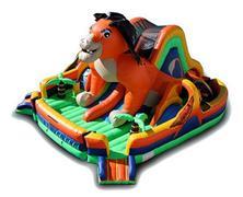 Double Lane Junior Lion Obstacle Course Double Lane Junior Lion Obstacle Course