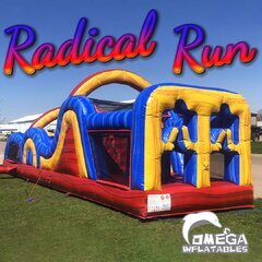 33 ft Radical Run Obstacle Course 33 ft Radical Run Obstacle Course