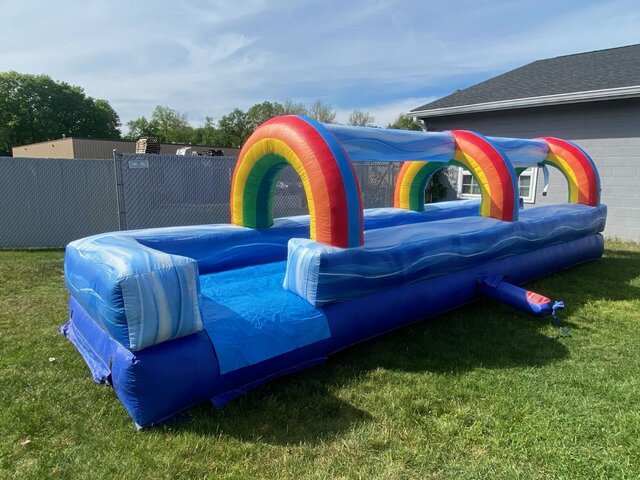 Rainbow Slip and Slide