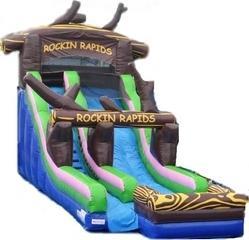 19 Foot Rockin Rapids Slide