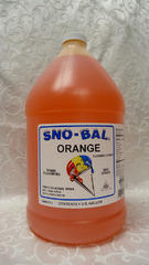 Sno Cone Syrup Quart- Orange