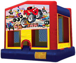 Monster Truck Bounce House