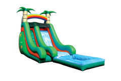 16ft Tropical Super Splash Water Slide 16ft Tropical Super Splash Water Slide
