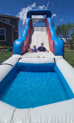 Rainbow Splash Waterslide Rainbow Splash Waterslide