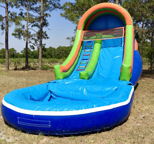 Blue Flume Water Slide 16' Blue Flume Water Slide 16'