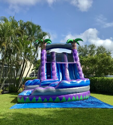 Double Twister Water Slide 20' Double Twister Water Slide 20'