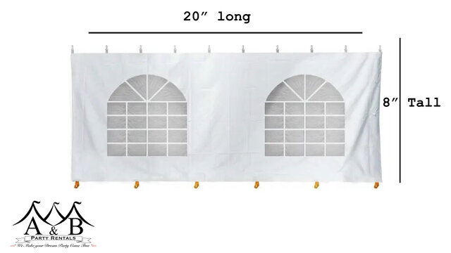 Tent Side Walls Windows