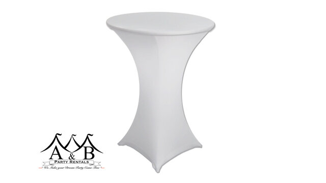 Cocktail Table Cover White