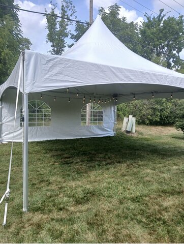 String Lights 20x20 High Peak Tent String Lights 20x20 High Peak Tent