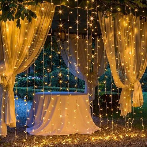 10ft LED Warm Sequential String Lights