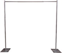 Portable Pipe and Drape Backdrop 8ft x 10ft 