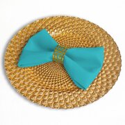 17 in. Polyester Napkins Turquoise