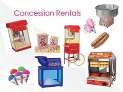 Concession Rentals and Supplies