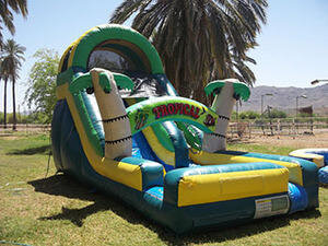 Big Water Slides are cool for parties