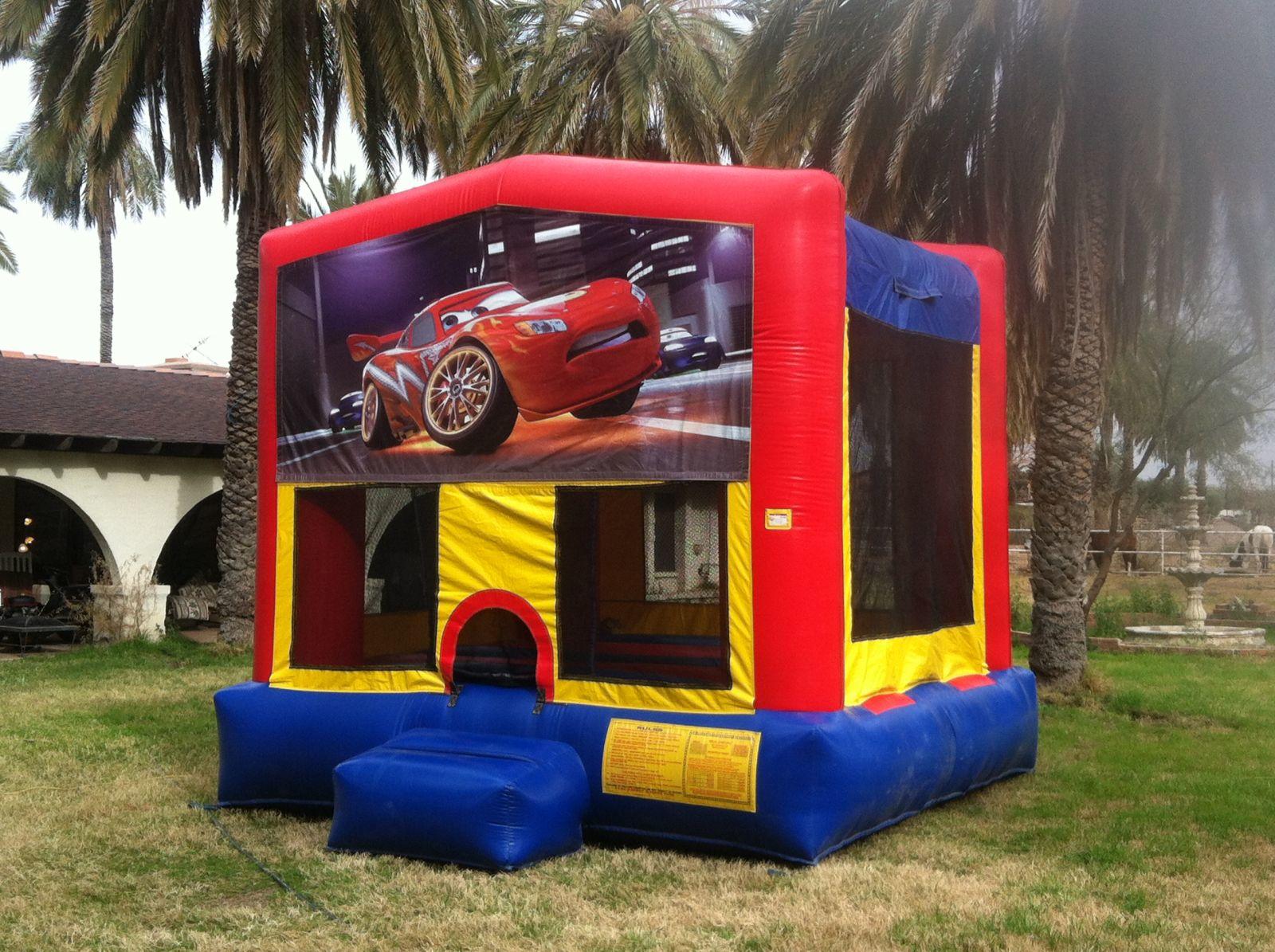 Cars Theme Bounce House Rental