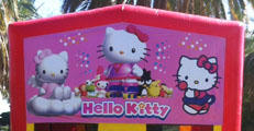 Add the Hello Kitty Banner for $20