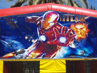 Iron Man Bounce House Rental