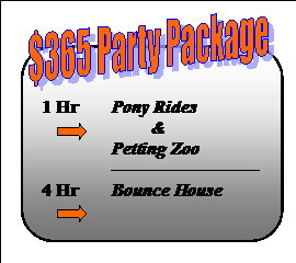 Party Package 3 Party Package 3