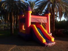 Kiddie Bounce Slide Obstacle Combo in various styles