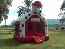 Dalmatian Fire-House Dog Bounce