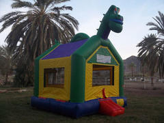 Green Dinosaur Bounce Thanksgiving Special