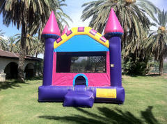 Pink and Purple Bouncy Castle