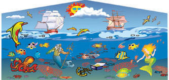 Under The Sea Banner Under The Sea Banner