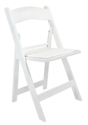 Resin Folding White Chair Rental Resin Folding White Chair Rental