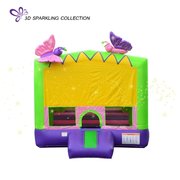 Deluxe Butterfly Bounce House with hoop