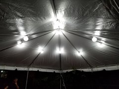 20 x 20 Tent lights