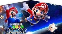 Mario Bros Galaxy Banner