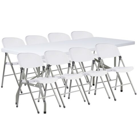 8 Chairs & 1 Table