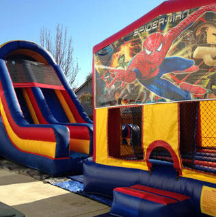 Super Slide Spiderman Bounce