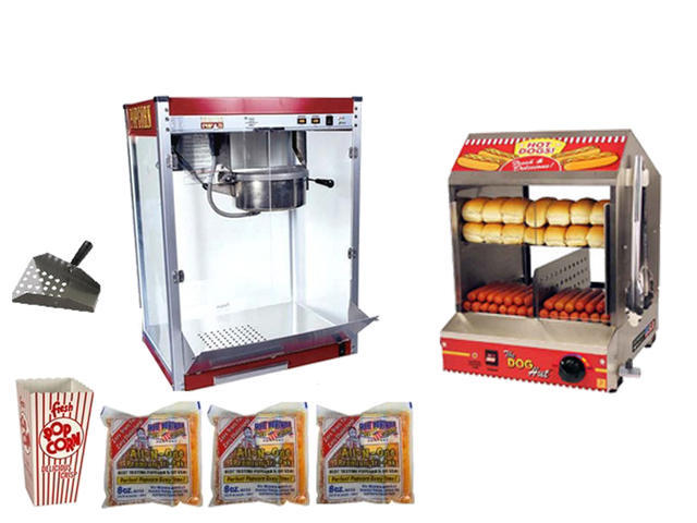 Hot Dog And Pop Corn Hot Dog And Pop Corn